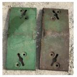 Pair of John Deere Front Weights