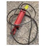 Hydraulic Cylinder w/ Old Hoses