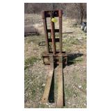 3 Pt Fork Lift w/ Hd Forks - Has Nit Been Used In