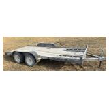 16Ft Utility Trailer w/ Ramps w/ Title