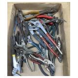 Many Assorted Pliers
