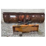 9ft Skid Loader Swivel Snow Blade