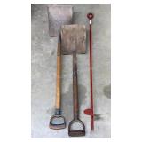 Wabash Square Shovel, Other, 48in Screw Anchor