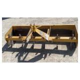 Bush Hog 6 Ft 3 Pt Box Blade w/ Ripper Teeth