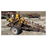 Walk Behind Trencher on Trailer - Project