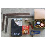 A/C Refrigerant Gauges, Ford Mud Flaps, Vacuum Gge