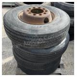 4 10R17.5 Tires 10 Hole Rims