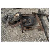 Bush Hog Wheels Cart & Bale Spike