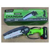 Saker 20v Mini Chainsaw Works