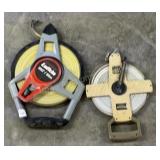 Lufkin 300ft & Keson 100ft Tape Measures
