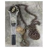 Ingersoll Rand Ratcheting Chain Hoist 1.5 Ton