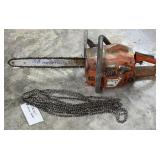 Husqvarna 136 Chainsaw With Extra Chains