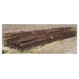 11x 20ft 6 Bar Heavy Built Continuous Fence Panels