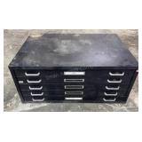 40in AT&T 5 Drawer Cabinet