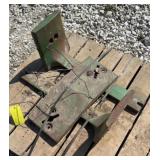 Set of John Deere 20 Series Weight Brackets & 1