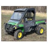 John Deere 625i Gator w/ Cab, Elec Dump Bed