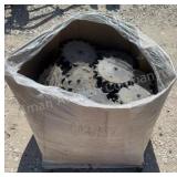 Set of Notched Closing Wheels Fits Kinze 3600 16