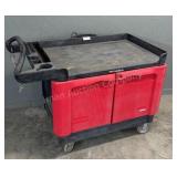 4ft Rubbermaid Trademaster Roller Cart
