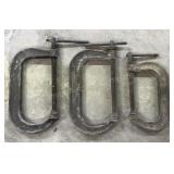 7in & 2 9in Armstrong C Clamps
