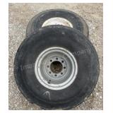 11.00-16 Tires on 8 Lug Wheels