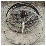 4 Iron Wheels 42in