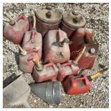 Group of Gas Cans