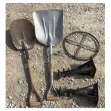 Shovels Jack Stands & Drain Snake