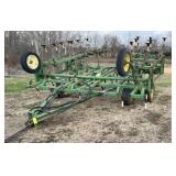 22Ft JD Folding Cultivator w/ Harrow