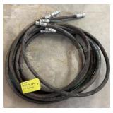 4 10ft 1/2 Hydraulic Hose
