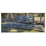 OFFSITE - Good 16ft Gate and Rusty 10ft Gates