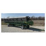 Nice John Deere 630F & Unverferth HT30 Head