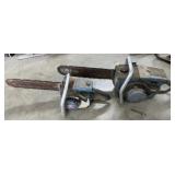 Pair of Homelite Chainsaws