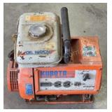 Kubota A1000 Generator - Engine Free, Needs