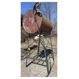 Fuel Barrel on Stand - Hasnï¿½t Been In Use For
