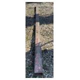 16ft 4inx6in Tubular Steel Piece of Steel
