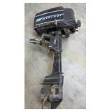 Mercury 4HP Outboard Engine - Tiller Hand Broken