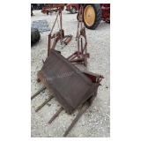 Loader For Farmall Tractor, Manure Bucket