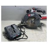 Porter Cable 20v Saw 1 Battery & Charger