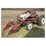 Ford 8n With Trip Bucket Loader Runs Good Newer