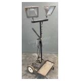 Halogen Light Cart - Works Good