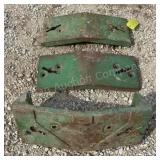2 John Deere Weights & Mount