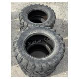 2 27x11R14 & 2 27x9R14 Tires