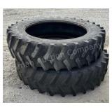 Pair of Firestone 480/80R50 Tires 20-30% Tread