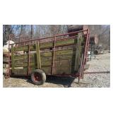 Pull Type Cattle Loading Chute - Needs A Little