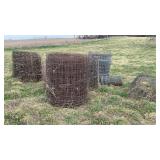 OFF SiTE Several Used Rolls of Woven Wire
