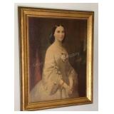 Erich Correns Southern Belle Framed Print 27x33in