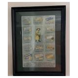 National Biscuit Co Framed Advertiser 14x18in