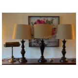 4 Modern Lamps and Print