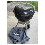Weber Charcoal Grill With Cover