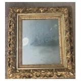 Ornate antique mirror